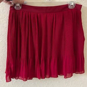 NWT Red skirt